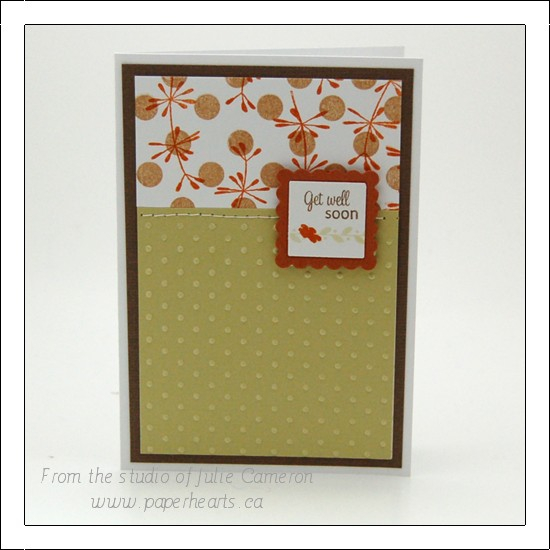 Stamps: Polka Dot Basics, Life, Rustic Branches, Garden of Life; Ink: Creamy Caramel, Really...