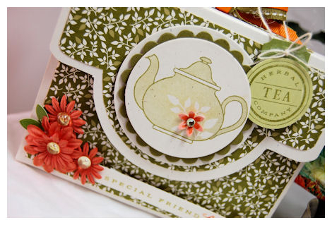 SUPPLIES<br />
<br />
Stamps: Tea for Two<br />
<br />
Cardstock/patterned paper: Vintage...
