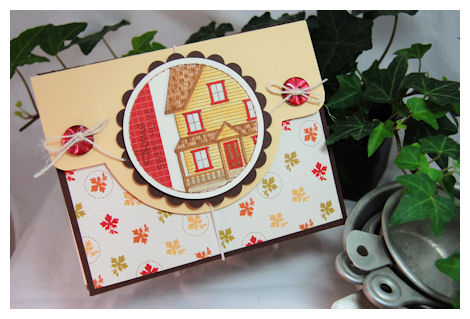 Supplies:<br />
<br />
Stamps:Boards &amp; Beams<br />
<br />
Cardstock: Chocolate, Rustic...