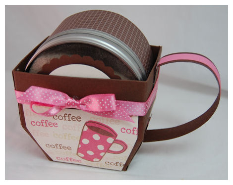 I used this template to create a coffee cup themed gift set!!<br />
<br />
SUPPLIES:<br />...