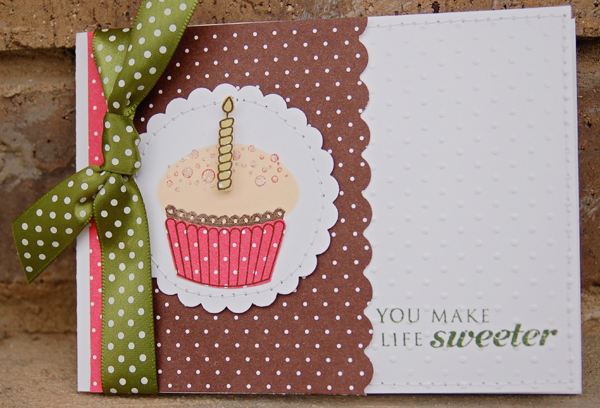 What could be sweeter than a set of cupcake stamps?!?  I love all of the options in this set - I...