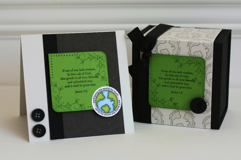 Missionary Ensemble<br />
<br />
    * Stamps- Heavenly Medly<br />
    * Ink- True Black,...