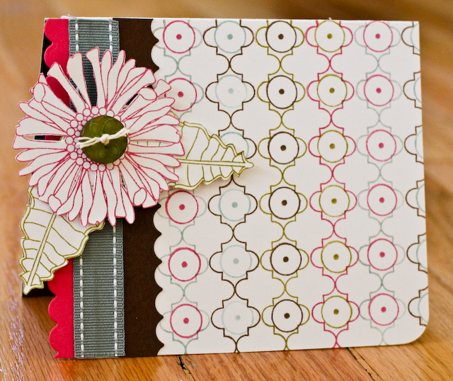 Supplies<br />
Stamps: PTI Friends Till The End, Background Basics: Retro<br />
Paper: Dark...