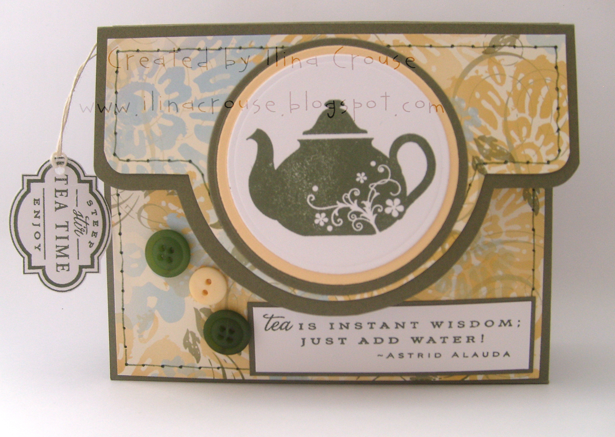 Card Couture Tea Box