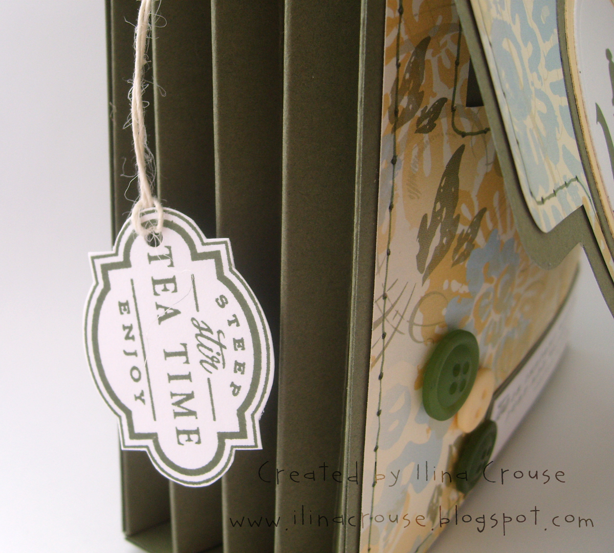 Card Couture Tea Box