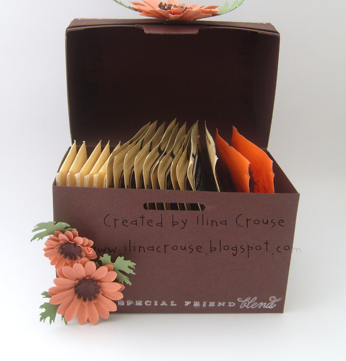 Let's do lunch tea bag box