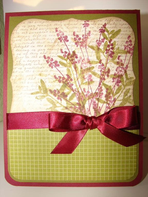 The color combo for this card was inspired by one of Nichole's cards introducing...