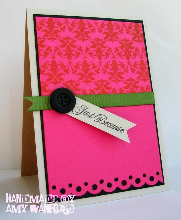 This was for Dawn McVey&#039;s Raspberry Suite Color Challenge #11 A toughie with so many...