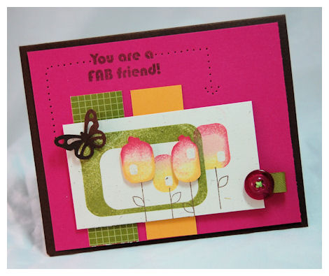 This is such a fun and retro set!<br />
I loved the colors, and funky frame <img...