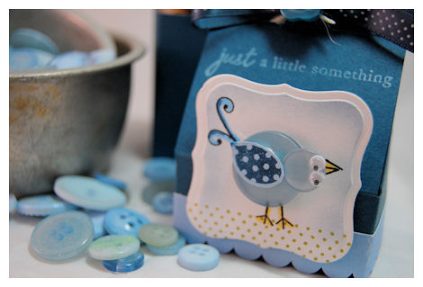 Is this set ever cute?! I had a BLAST creating this gift set using the Everyday Button Bits, and...