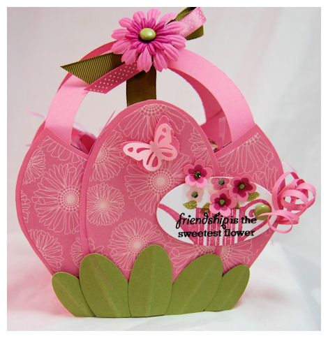 Given the template name, I created a flowering bloom for my Pretty Petal Pocket! I felt that it...