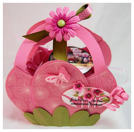 Given the template name, I created a flowering bloom for my Pretty Petal Pocket! I felt that it...