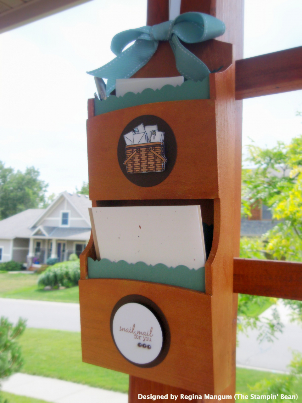 Full view of Mailbox ~ Regina Mangum