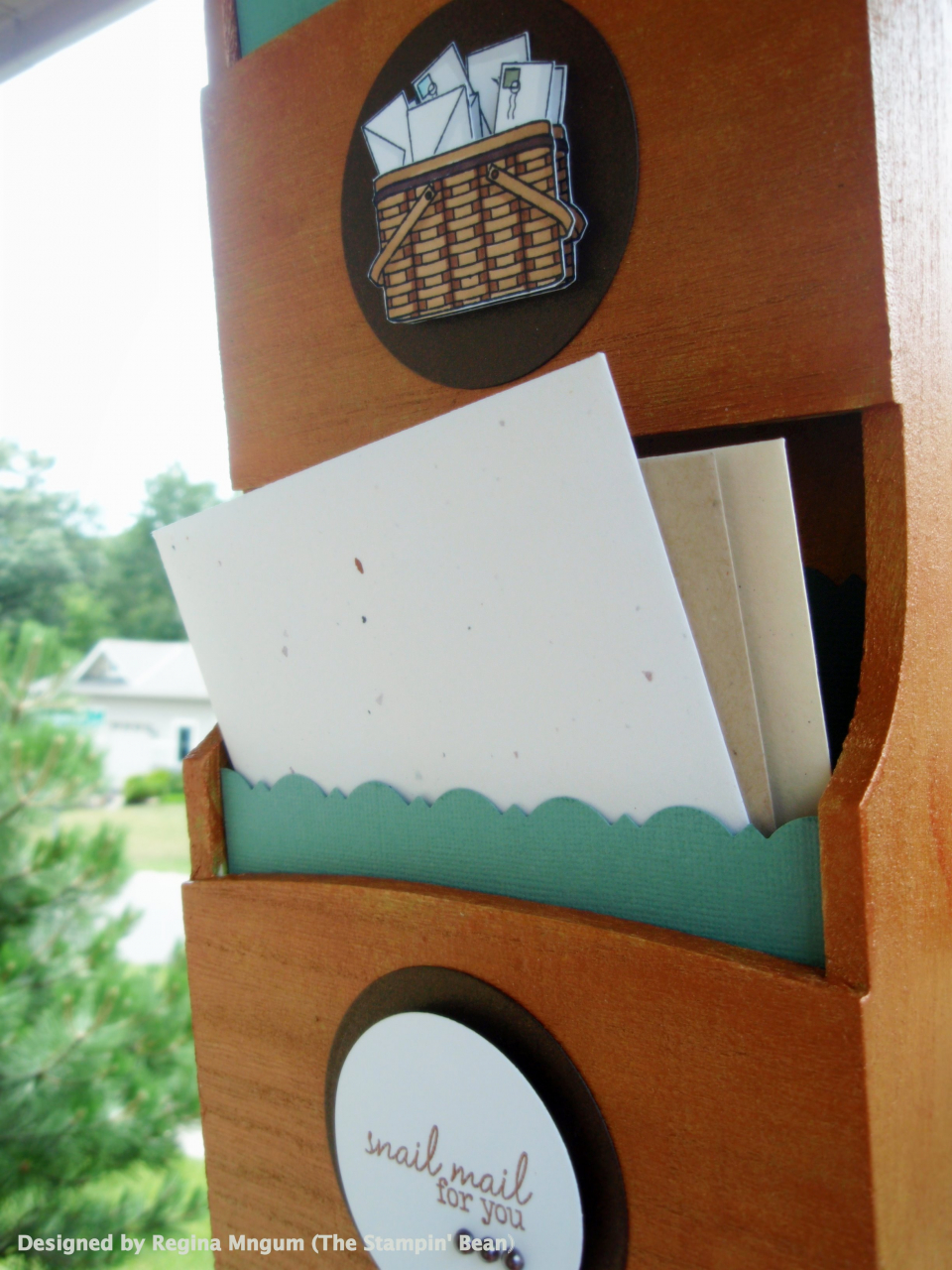 Alternate close view of Mailbox ~ Regina Mangum