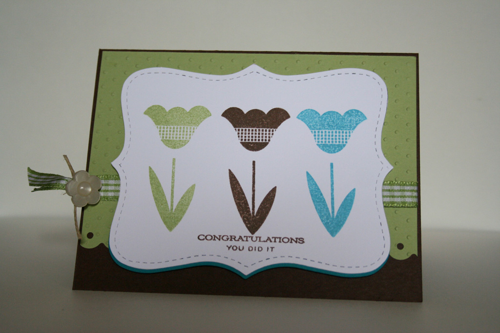 Stamps: Wishing You, Everyday Classics<br />
Paper: Dark Chocolate, Stamper&#039;s Select White...