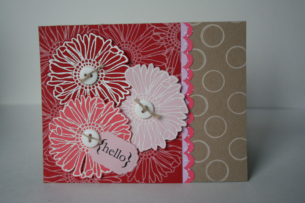Stamps: Polka Dot Basics, Beyond Basic Borders, Friends &#039;til the End (PTI)<br />
Paper:...