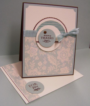 faux ribbon thanks