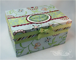 Spring Garden Candle Box
