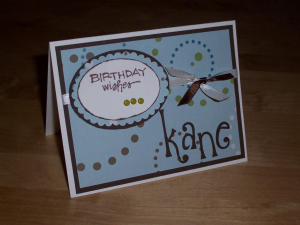 Boy B-day Card