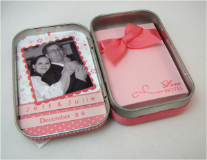 Love Notes Wedding Favor (Open Box)
