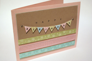 Birthday Banner card