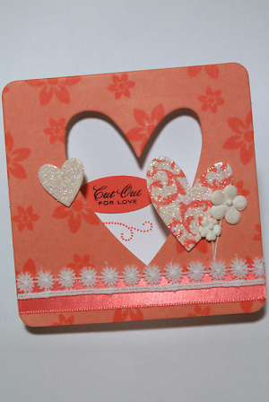 Cut Out For Love card