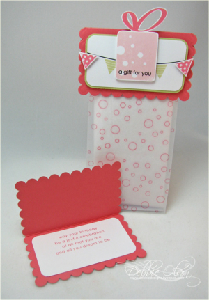 It's a Celebration Gift Bag and Card