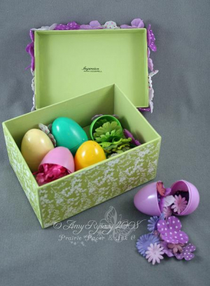 Amy Rysavy - Spring Garden Egg Box (Open Eggs)