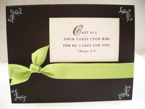 Cast your Cares..