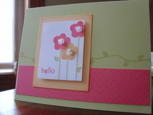 Papertrey Hello Card