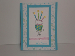 Laurie's Birthday Card Outside View