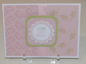 Background paper with Wedding Day stamps