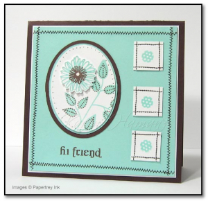 Home Stitched Blossom