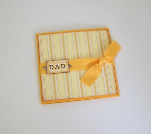 Father's day Gift card holder front
