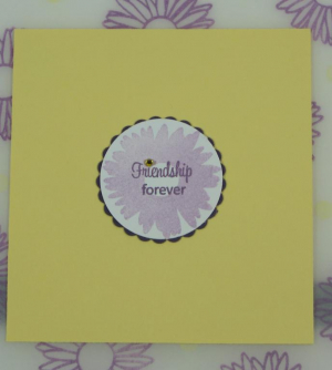 Garden Friends Card Inside