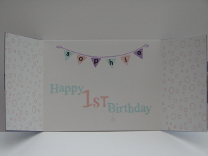Baby's 1st Birthday-Inside