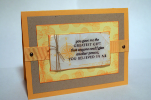 Greatest Gift card