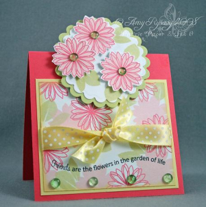Amy Rysavy - Friends are Flowers Card from Gift Ensemble