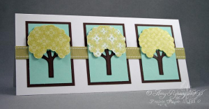 Amy Rysavy - Trio of Trees Card