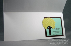 Amy Rysavy - Trio of Trees Card Inside