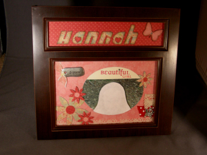 Hannah Name Frame