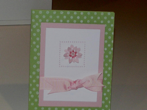 Sweet Blush and polka dots