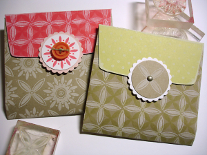 Simple gift card holders