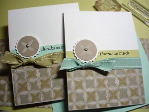 Simple Little Thank You card