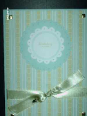 A Happy Birthday Card to have on hand