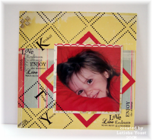 Scrapbook page