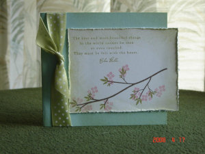 Blossom Quote
