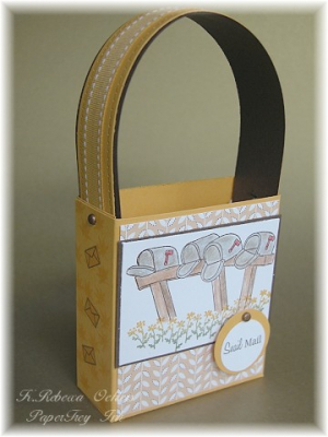 "Snail Mail" Box for 3x3 cards and Envelopes