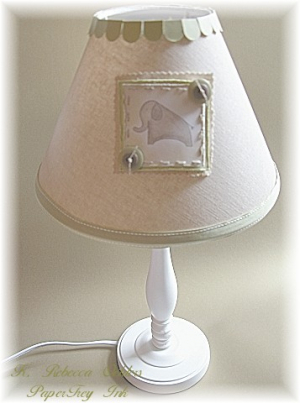 Bitty Baby Blessings Elephant Lamp