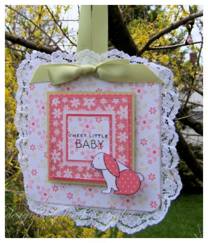 Sweet Baby Door hanger